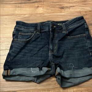 American Eagle Outfitters Dark Blue Stretch Jeans